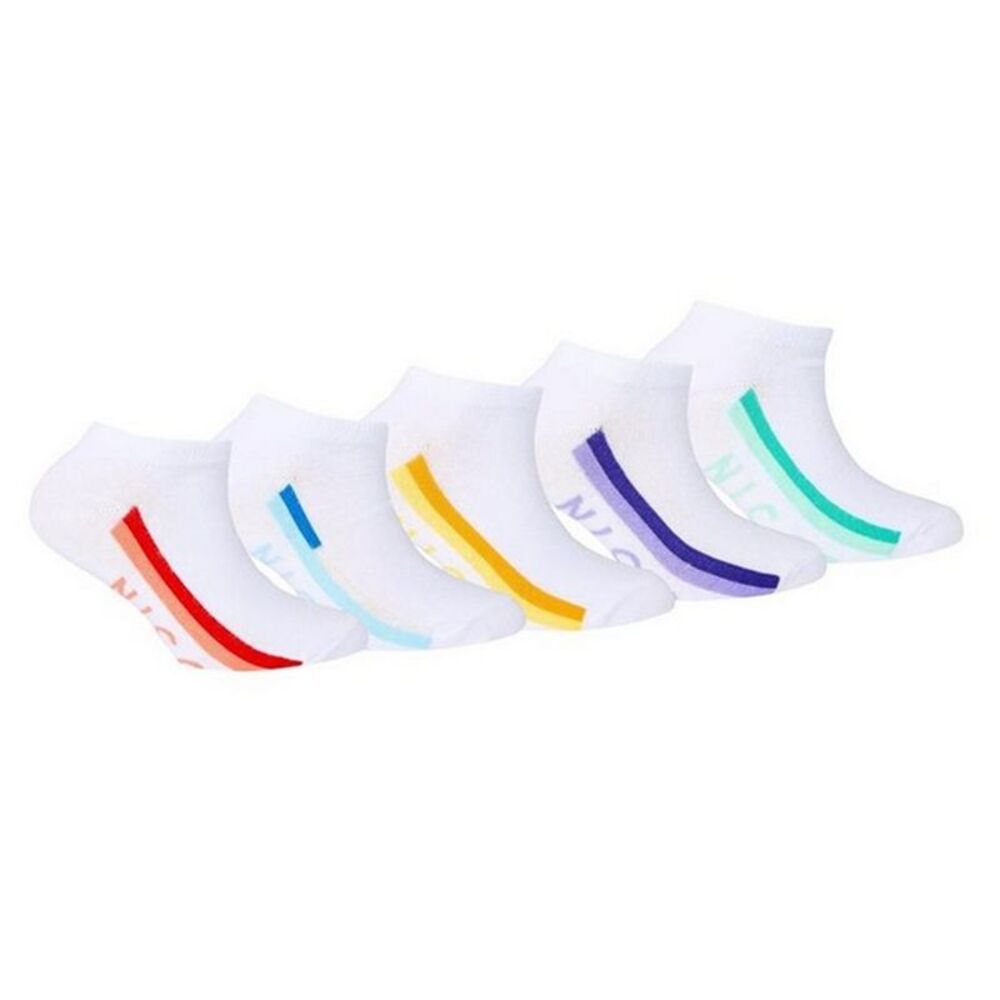 Nicce Childrens/Kids Lamari Liner Socks (Pack of 5) / Multicolored